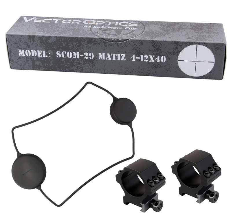 Оптический прицел Vector Optics Matiz 4-12x40 (25,4 мм) SFP VOW-10BDC Фото 6
